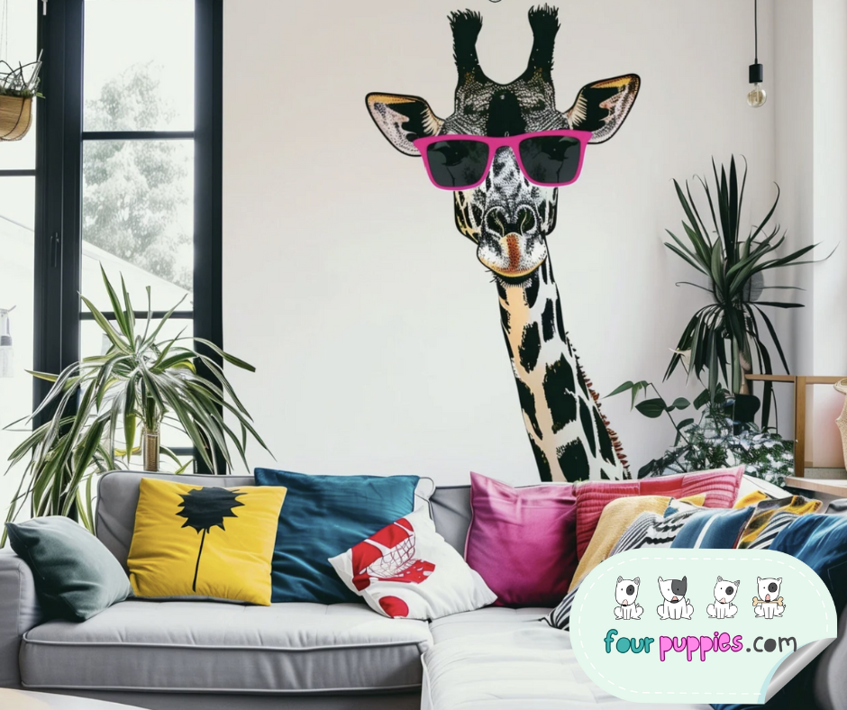 🏡✨ How to Decorate Your Living Room with Wall Stickers: Easy & Stylish Ideas