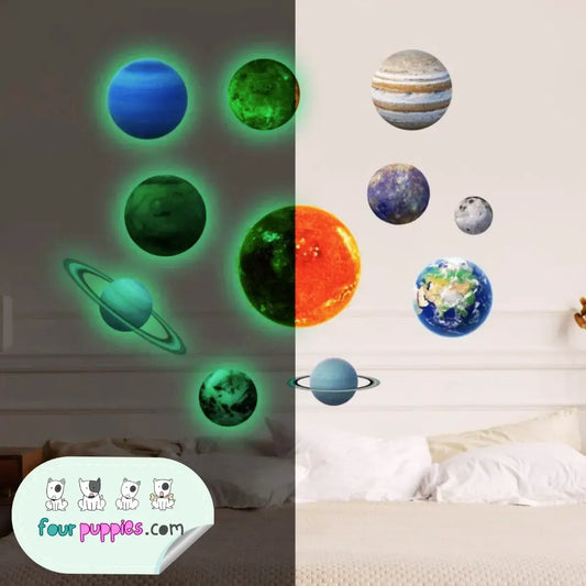 🌟 Are Glow in the Dark Star Wall Stickers Safe for Kids’ Bedrooms?