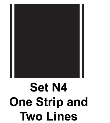 Car Vinyl Decals - Racing Stripes Teen Custom Vehicle Graphics Set
