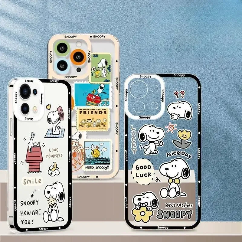 Cute Snoopy Phone Case for IPHONE