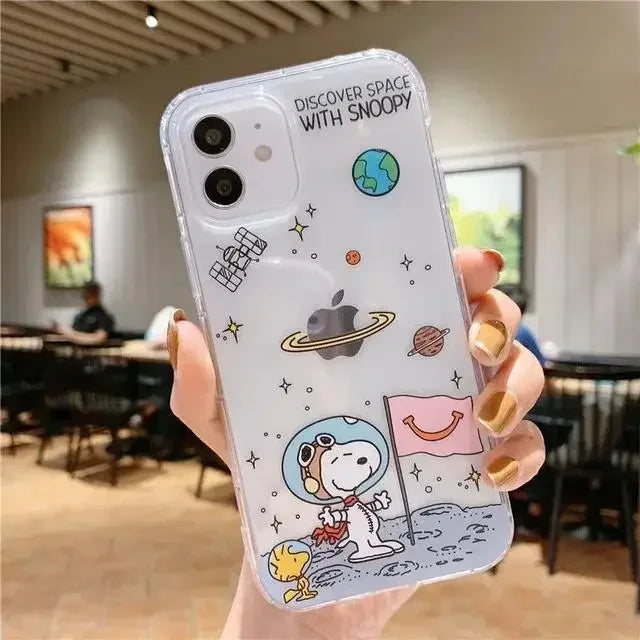 Cute Snoopy Phone Case for IPHONE