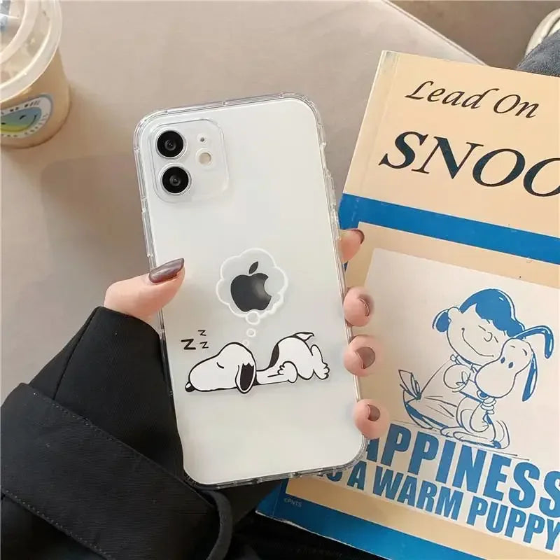 Cute Snoopy Phone Case for IPHONE
