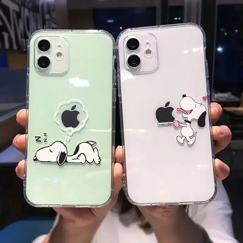 Cute Snoopy Phone Case for IPHONE