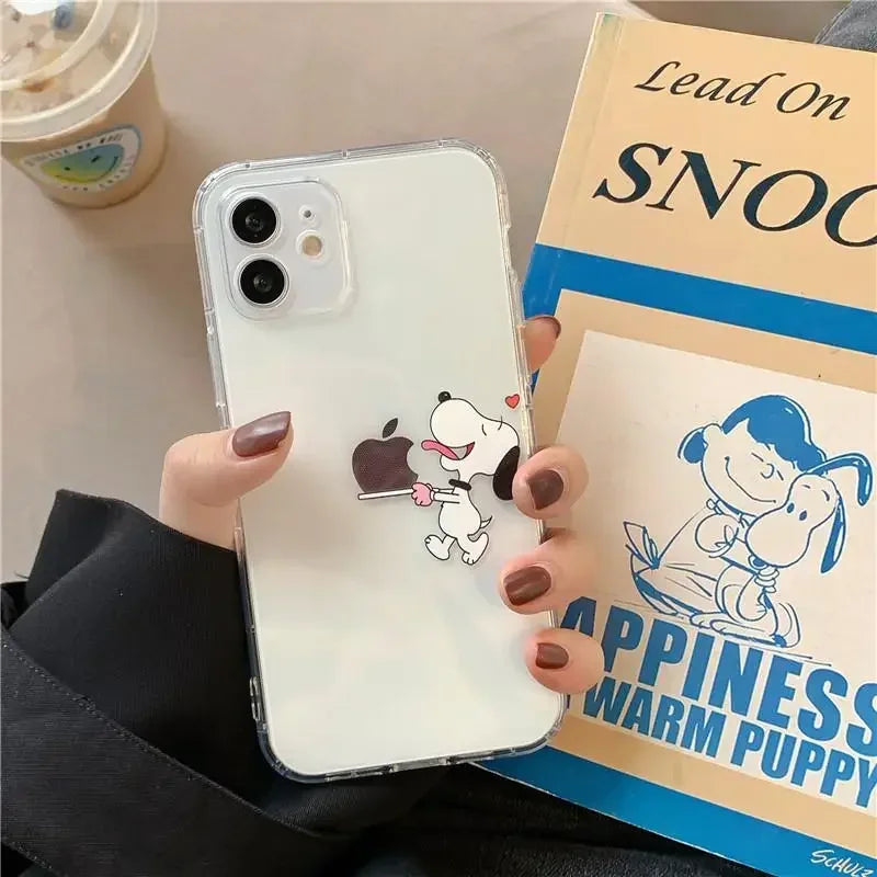 Cute Snoopy Phone Case for IPHONE