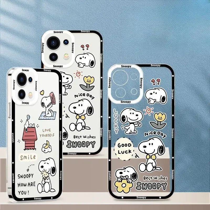 Cute Snoopy Phone Case for IPHONE