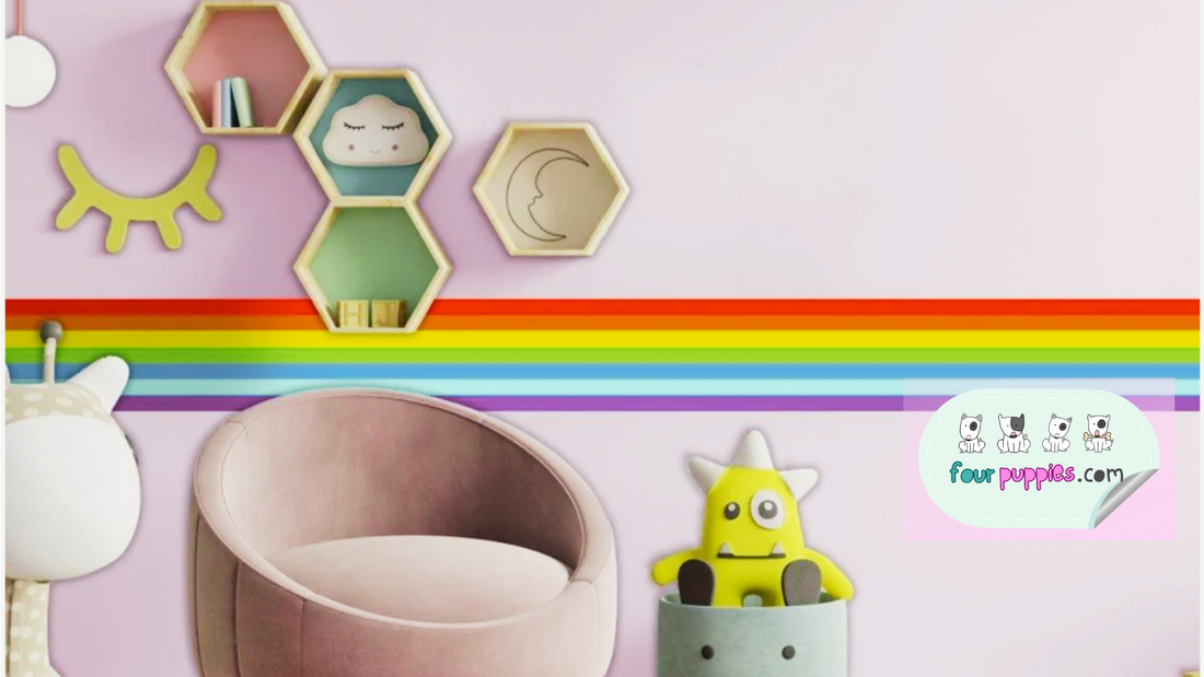wall decals rainbow